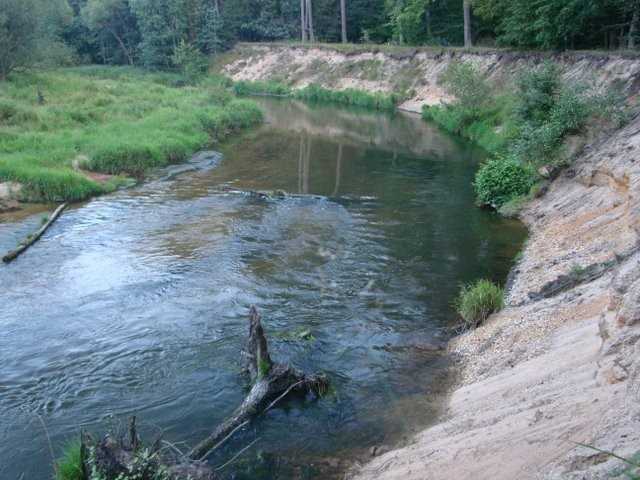 pstrągowa rzeka rynna