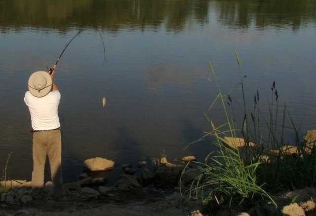 rzucanie cięzkimi przynętami