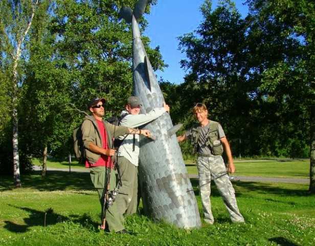 Baby na rowerach - czyli polowanie na Fińczyka.