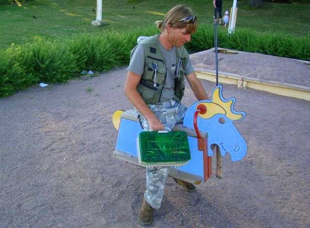 Baby na rowerach - czyli polowanie na Fińczyka.