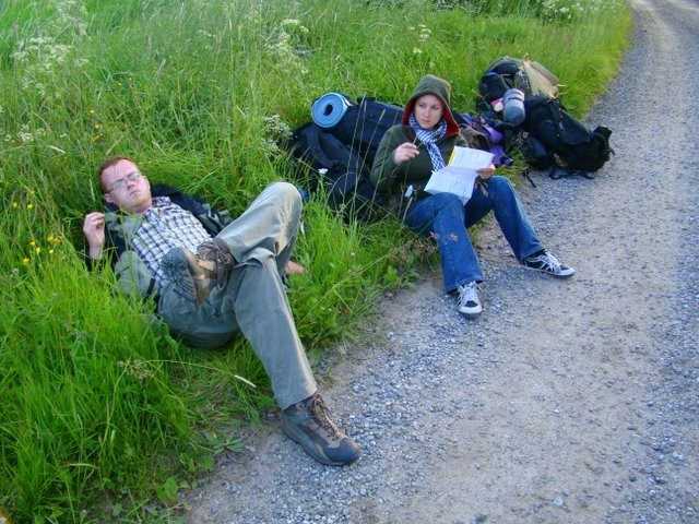 Baby na rowerach - czyli polowanie na Fińczyka.