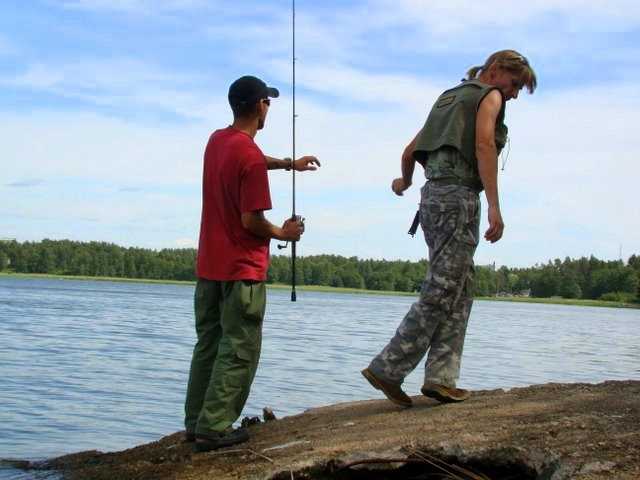 Baby na rowerach - czyli polowanie na Fińczyka.