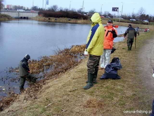 Corona Fishing na rzecz Jeziorka Gocławskiego