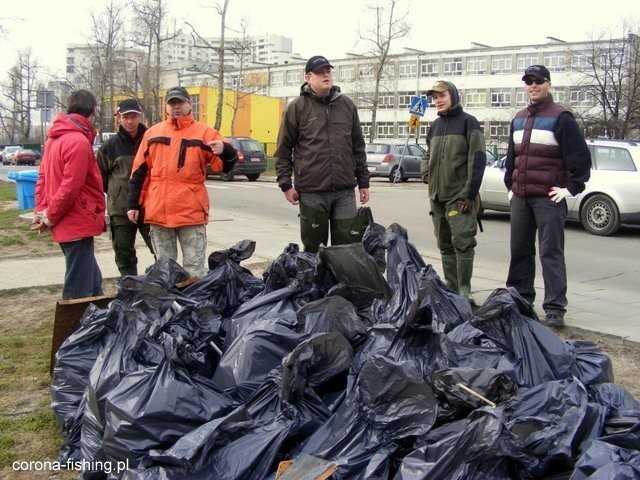 Corona Fishing na rzecz Jeziorka Gocławskiego