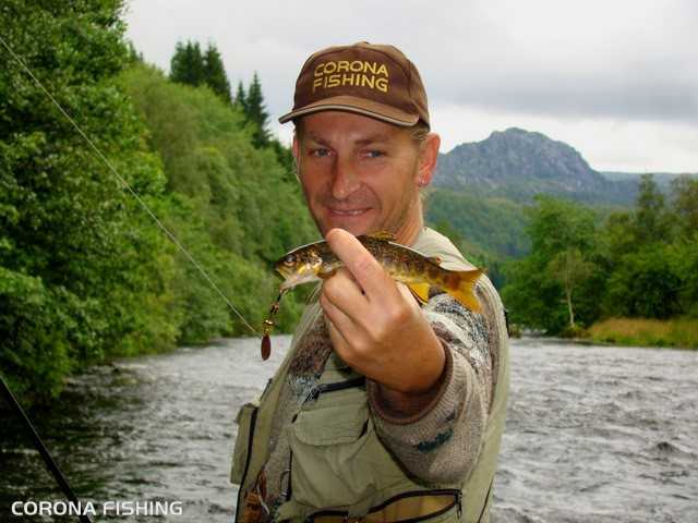 Deszczowe lorbaski... Czyli pstrągi w Norwegii.