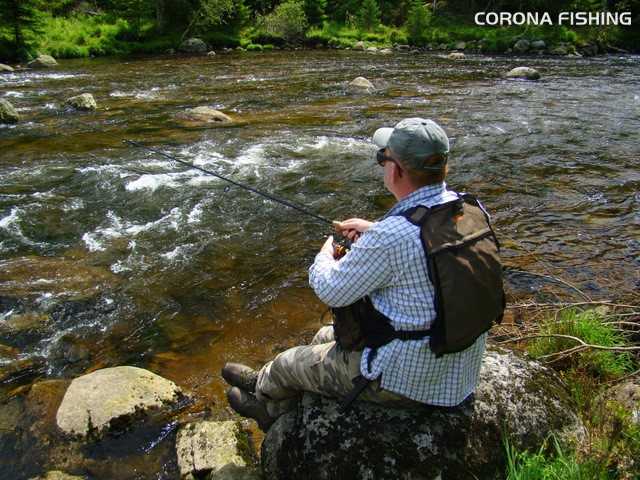 spinning rzeka górska