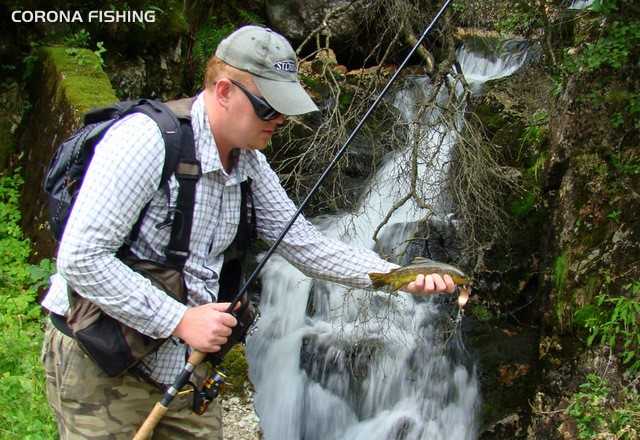 Deszczowe lorbaski... Czyli pstrągi w Norwegii.
