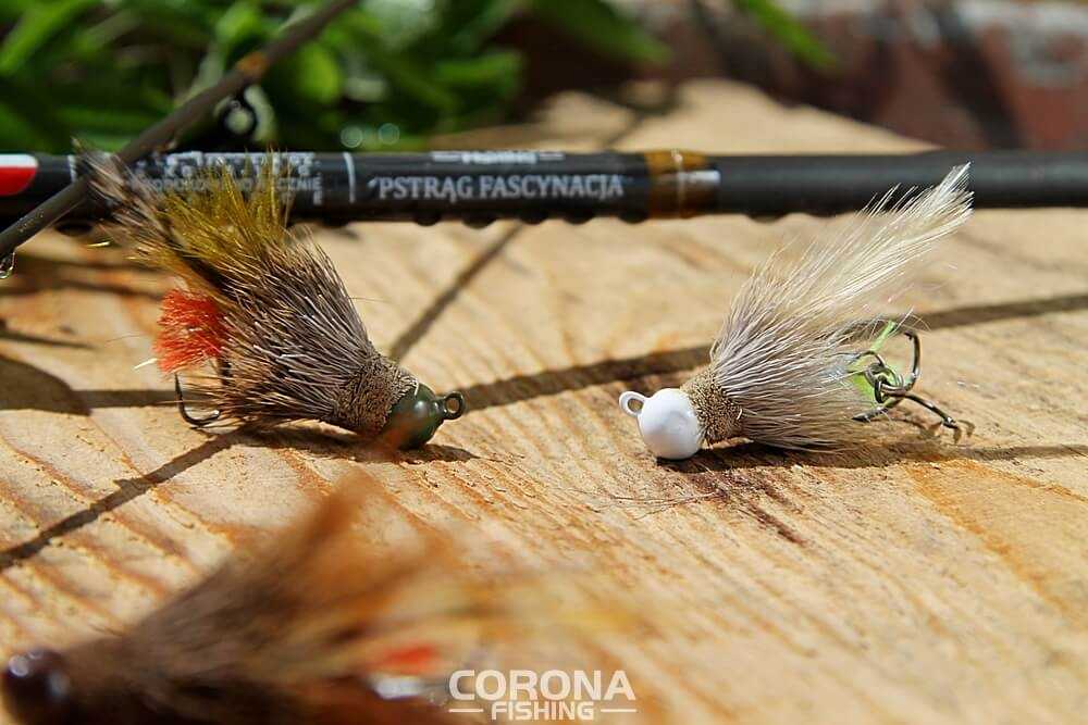 skuteczne jigi i koguty na pstrąga