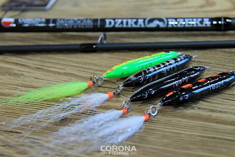 Przynęty na morskie trocie hand made