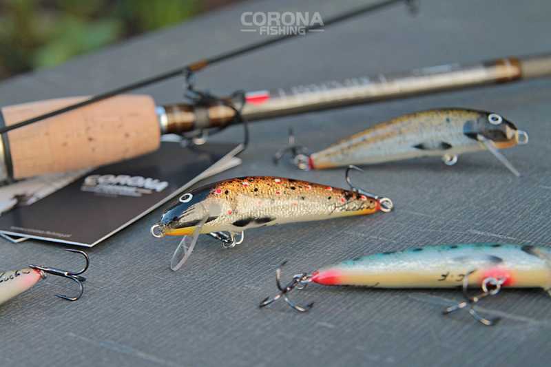 woblery pstrągowe handmade rękodzieło