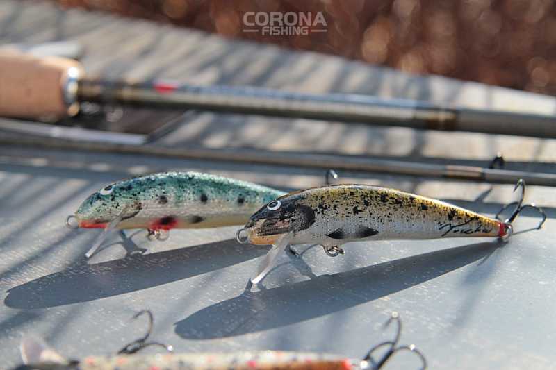 skuteczne woblery pstrągowe hand made