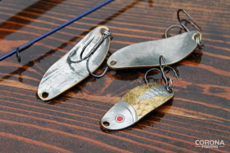 blaszki na szczupaka rękodzieło