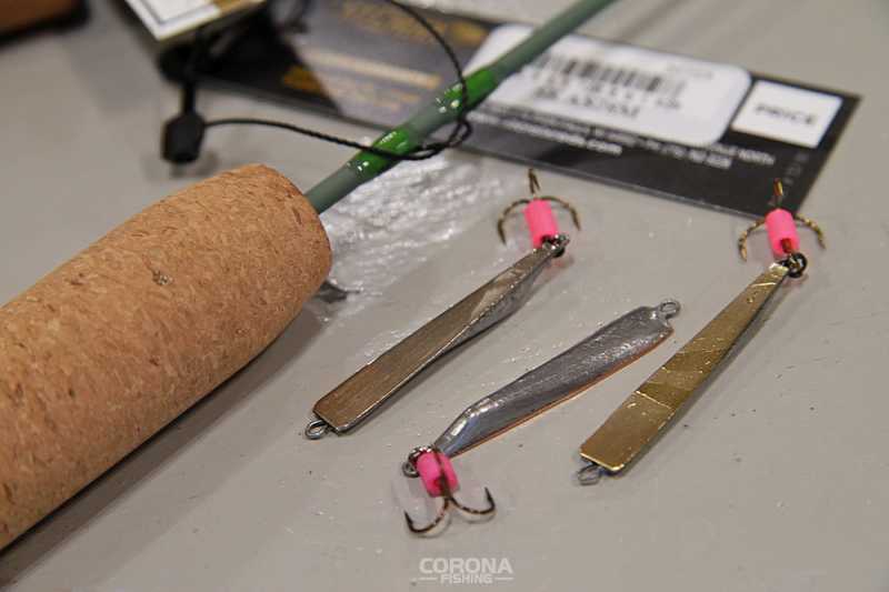 błystki podlodowe rękodzieło trapez