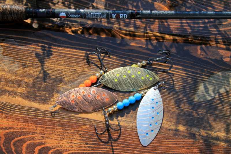 duża obrotówk na szczupaka