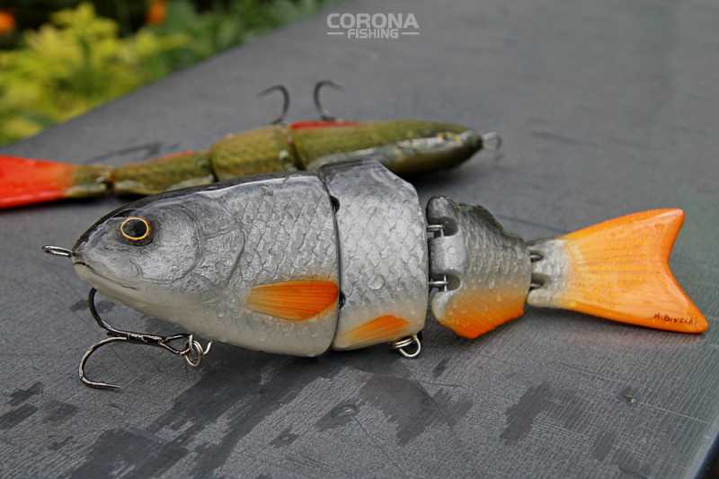 swimbait na szczupaki