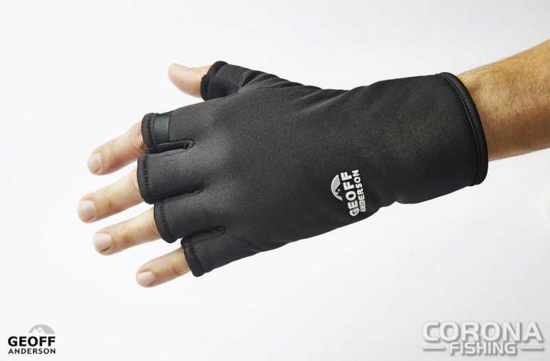Geoff Anderson AirBear Weather Proof Fingerless Glove , Zimowe rękawice wędkarskie bez palców