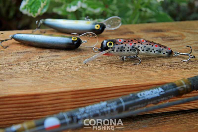mały wobler na pstrąga