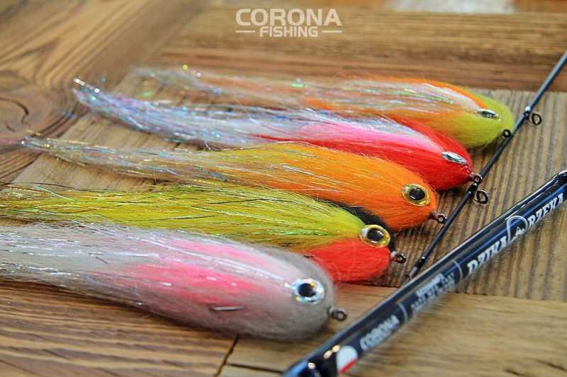 duże muchy na szczupaka