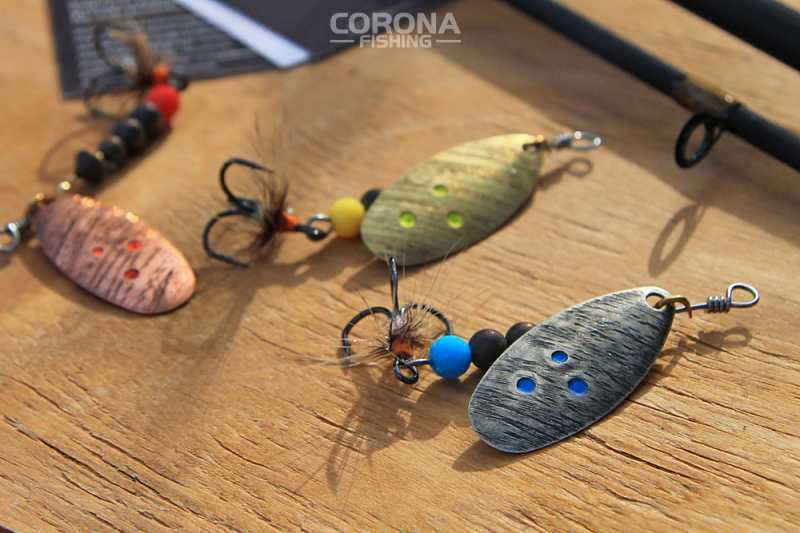 obrotówki pstragowe handmade