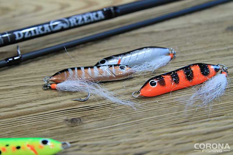 Przynęty na morskie trocie woblery