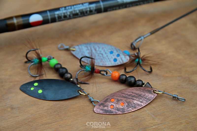 jakie błystki obrotowe na pstrąga