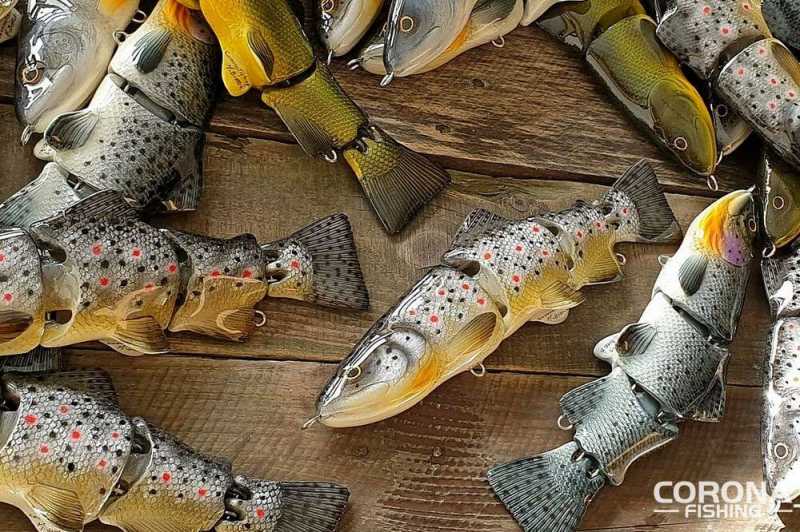 swimbait łamany jerk