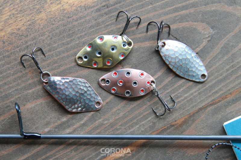 wahadłówki na pstrąga