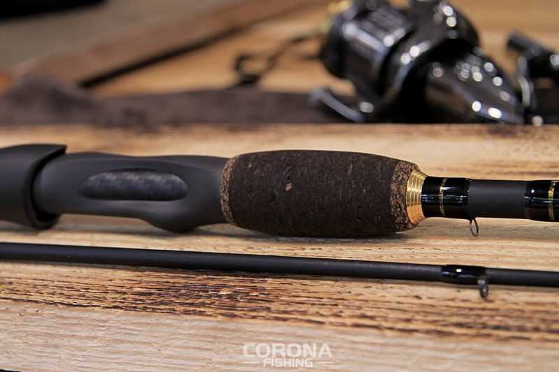 wędka na sandacza z opadu uchwyt kołowrotka