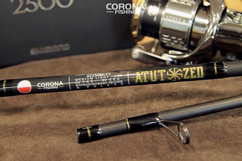 wędka sandaczowa corona fioshing