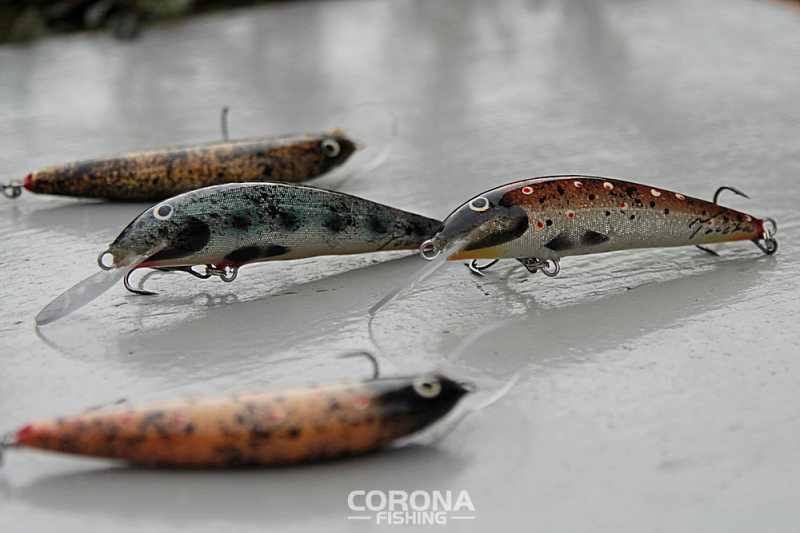 woblery na pstrągi handmade